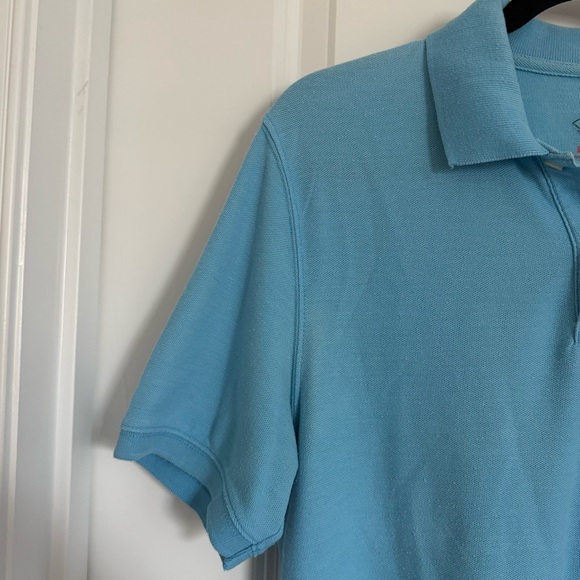 St. John's Bay Light Blue Polo Shirt, S - Picture 5 of 10
